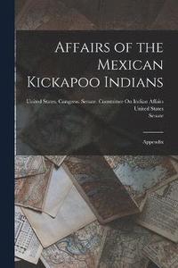 bokomslag Affairs of the Mexican Kickapoo Indians