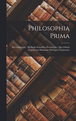 Philosophia Prima 1