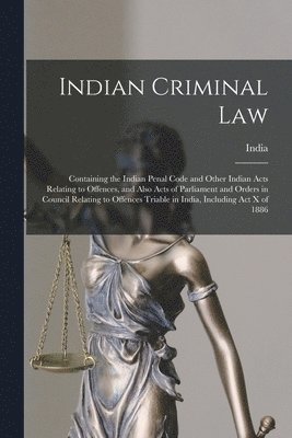 India - Indian Criminal Law, Häftad