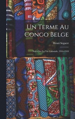 bokomslag terme au Congo Belge