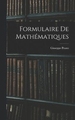 Formulaire de mathmatiques 1