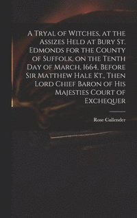 bokomslag A Tryal of Witches, at the Assizes Held at Bury St. Edmonds for the County of Suffolk, on the Tenth day of March, 1664, Before Sir Matthew Hale Kt., Then Lord Chief Baron of His Majesties Court of