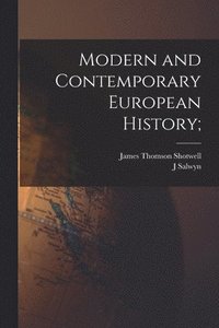 bokomslag Modern and Contemporary European History;