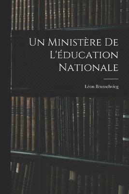 bokomslag Un ministre de l'ducation nationale