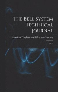 bokomslag Bell System Technical Journal