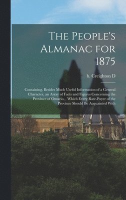 bokomslag People's Almanac for 1875