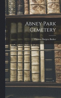 bokomslag Abney Park Cemetery