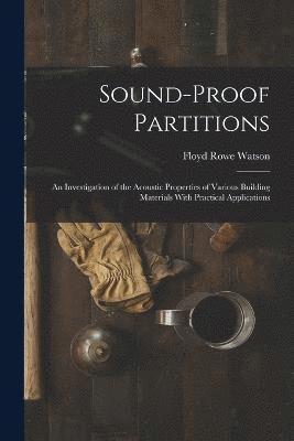 Sound-proof Partitions 1