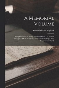 bokomslag A Memorial Volume