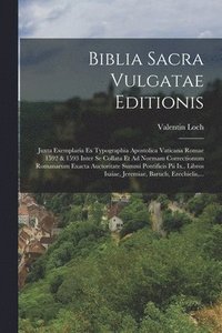 bokomslag Biblia Sacra Vulgatae Editionis