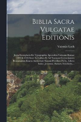 bokomslag Biblia Sacra Vulgatae Editionis