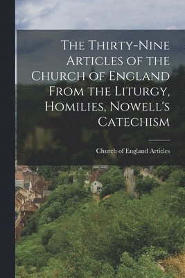 bokomslag Thirty-Nine Articles of the Church of England From the Liturgy, Homilies, Nowell's Catechism