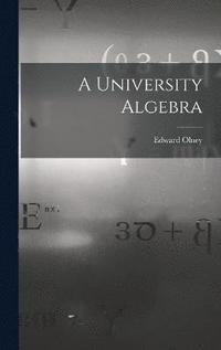 bokomslag A University Algebra