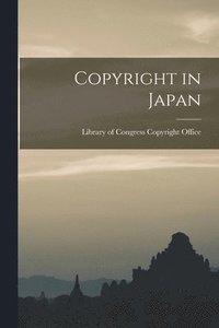 bokomslag Copyright in Japan