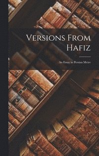 bokomslag Versions From Hafiz