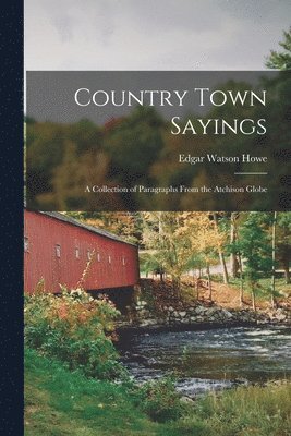 bokomslag Country Town Sayings