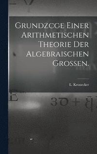 bokomslag Grundzcge Einer Arithmetischen Theorie der Algebraischen Grossen.
