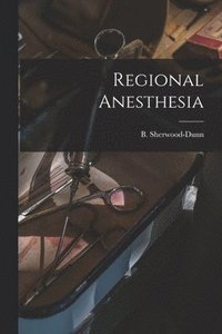 bokomslag Regional Anesthesia