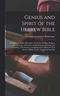 bokomslag Genius and Spirit of the Hebrew Bible