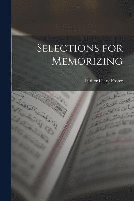 Selections for Memorizing 1