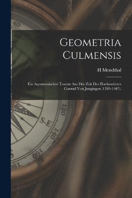 H Mendthal, H. Mendthal - Geometria Culmensis, Häftad