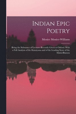 bokomslag Indian Epic Poetry