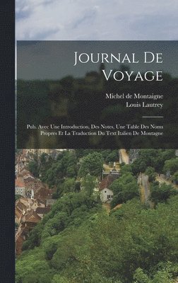 bokomslag Journal De Voyage