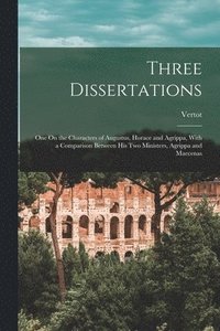 bokomslag Three Dissertations