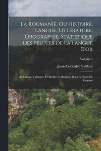 bokomslag La Roumanie, Ou Histoire, Langue, Littrature, Orographie, Statistique Des Peuples De La Langue D'or