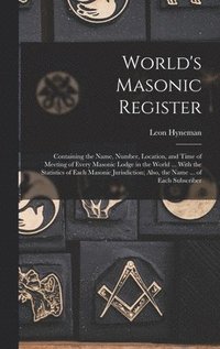 bokomslag World's Masonic Register