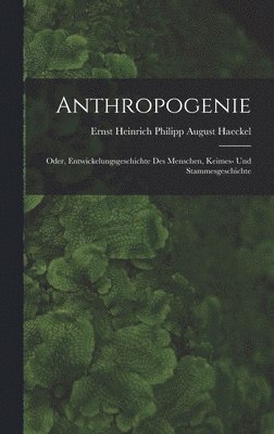 bokomslag Anthropogenie