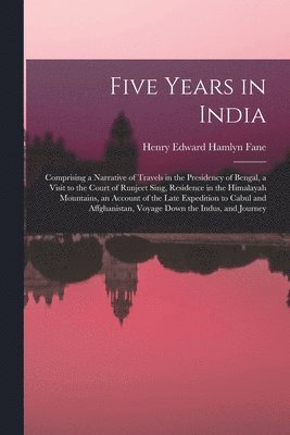 bokomslag Five Years in India