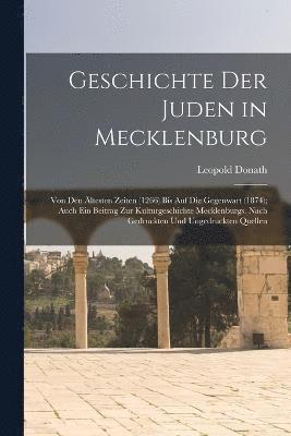 Geschichte Der Juden in Mecklenburg 1