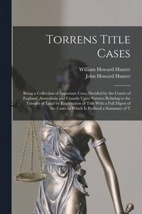 bokomslag Torrens Title Cases