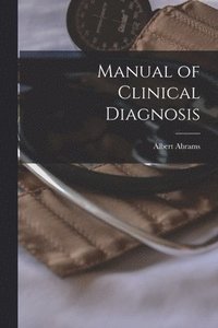 bokomslag Manual of Clinical Diagnosis