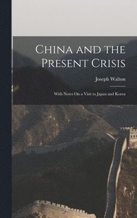 bokomslag China and the Present Crisis