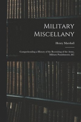 bokomslag Military Miscellany