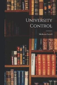 bokomslag University Control
