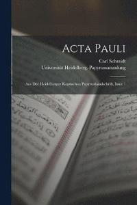 bokomslag Acta Pauli