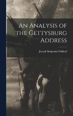 bokomslag Analysis of the Gettysburg Address