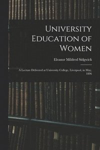 bokomslag University Education of Women