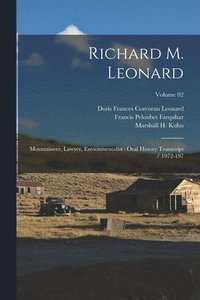 bokomslag Richard M. Leonard