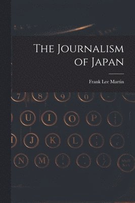 bokomslag Journalism of Japan