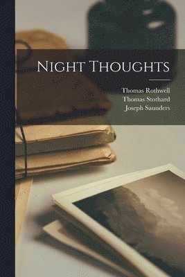 Edward Young, Thomas Stothard, Joseph Collyer - Night Thoughts, Häftad