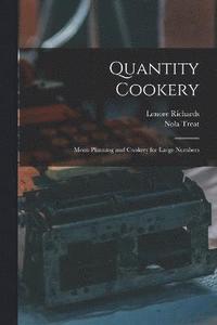 bokomslag Quantity Cookery