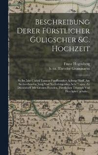 bokomslag Beschreibung derer frstlicher gligscher &c. Hochzeit