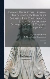 bokomslag Joannis Duns Scoti ... summa theologica, ex universis operibus ejus concinnata, juxta ordinem, and dispositionem ... S. Thomae Aquinatis