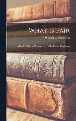 What Is Fair 1