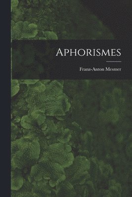 Aphorismes 1