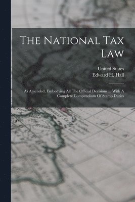 bokomslag National Tax Law